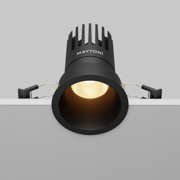 Встраиваемый светильник Maytoni Dip DL118-15W-2.7K-B