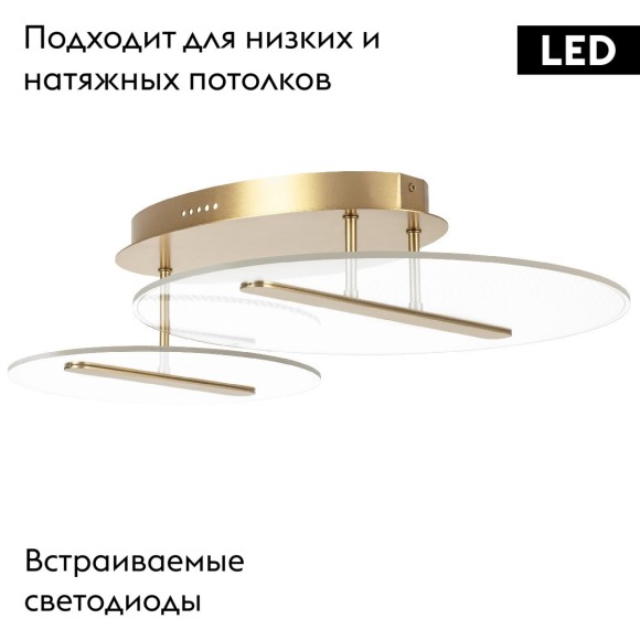 Потолочная светодиодная люстра Lightstar Acrile 738053