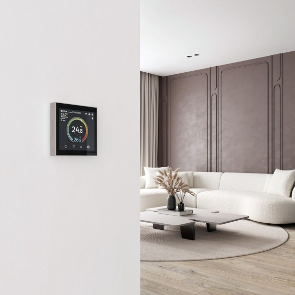 Умный сенсорный терморегулятор с LCD дисплеем Werkel 4690389218347 a071605