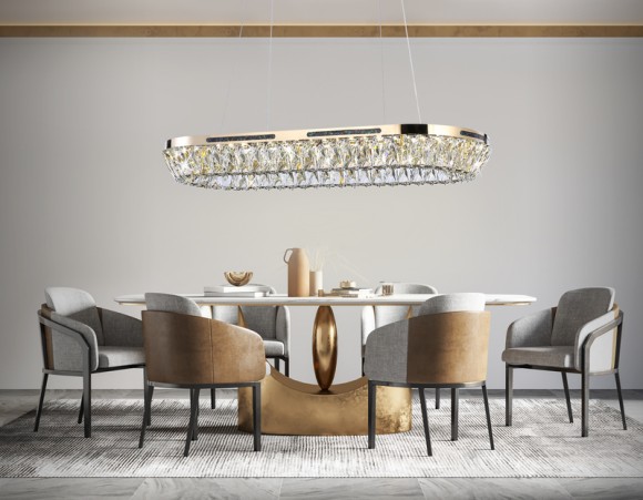 Подвесная светодиодная люстра Ambrella Light Traditional TR5025