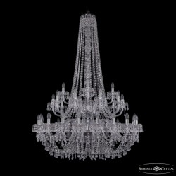 Подвесная люстра Bohemia Ivele Crystal 1410/20+10+5/400/h-160/2d Ni V0300