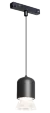 Трековый магнитный светильник iLedex Vision 4822-015-D72-8W-38DG-3000K-BK