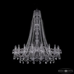 Подвесная люстра Bohemia Ivele Crystal 1411/20/460/XL-154 Ni