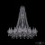 Подвесная люстра Bohemia Ivele Crystal 1411/20/460/XL-154 Ni