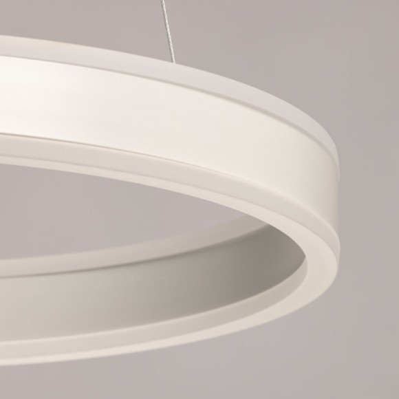 Подвесная светодиодная люстра с пультом управления De Markt Платлинг 661019801