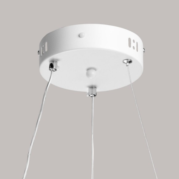 Подвесная светодиодная люстра с пультом управления De Markt Платлинг 661019801