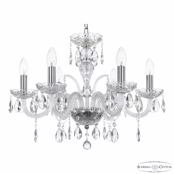 Подвесная люстра Bohemia Ivele Crystal 118/6/195 Ni