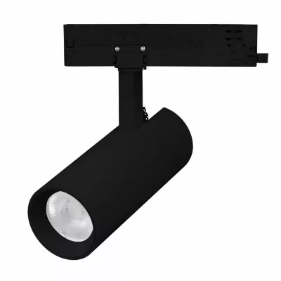 Трековый однофазный светильник Arlight LGD-GERA-2TR-R60-15W Warm3000 (BK, 55 deg, 230V) 055069