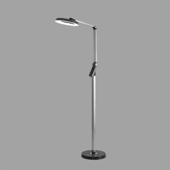 Торшер Lumion Genri 8332/15FL, Темно-серый, От теплого до холодного, Серый, крупный план основания Торшер Lumion Genri 8332/15FL, Темно-серый, От теплого до холодного, Серый, крупный план основания