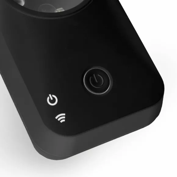 Умная розетка Wi-Fi черная Elektrostandard WF 4690389171901 Умная розетка Wi-Fi черная Elektrostandard WF 4690389171901