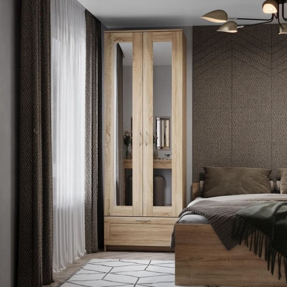 Шкаф платяной Сириус SHST_2-02-01-500-3