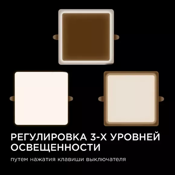 Встраиваемая светодиодная панель Apeyron FLP 06-118