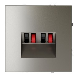 Розетка акустическая Voltum S70 VLS060304