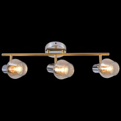 Спот Reluce 05949-0.8-03 CR+GOLD, E14, 180W, янтарный