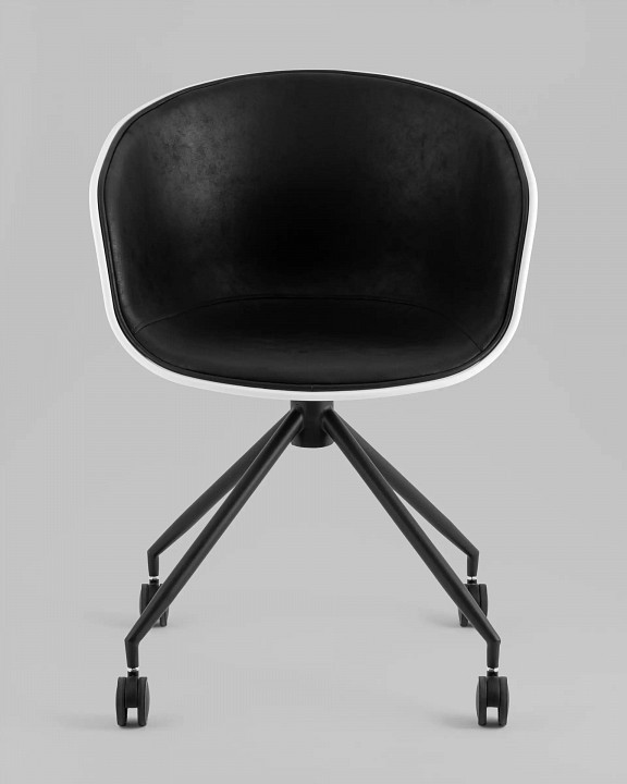 Кресло компьютерное Libra SGR_SL-7040ZB_whitePP-black_PU