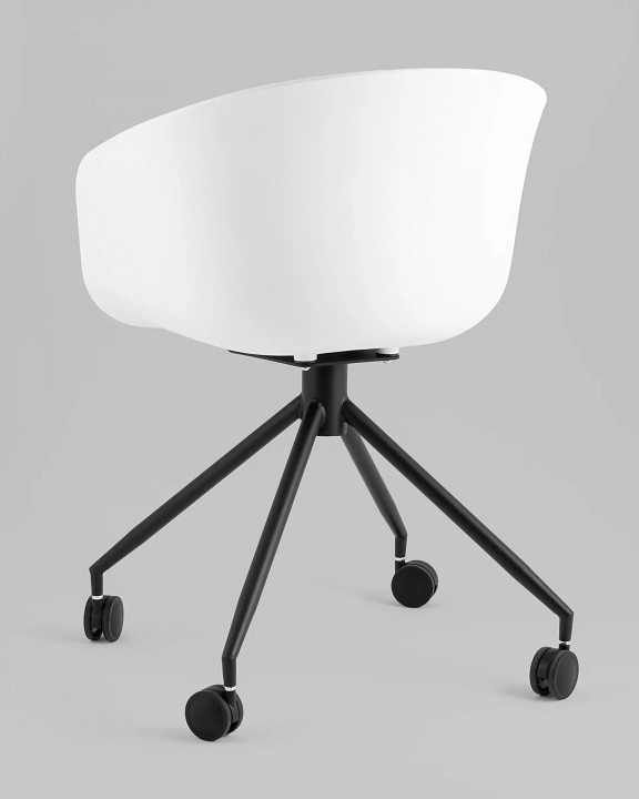 Кресло компьютерное Libra SGR_SL-7040ZB_whitePP-black_PU