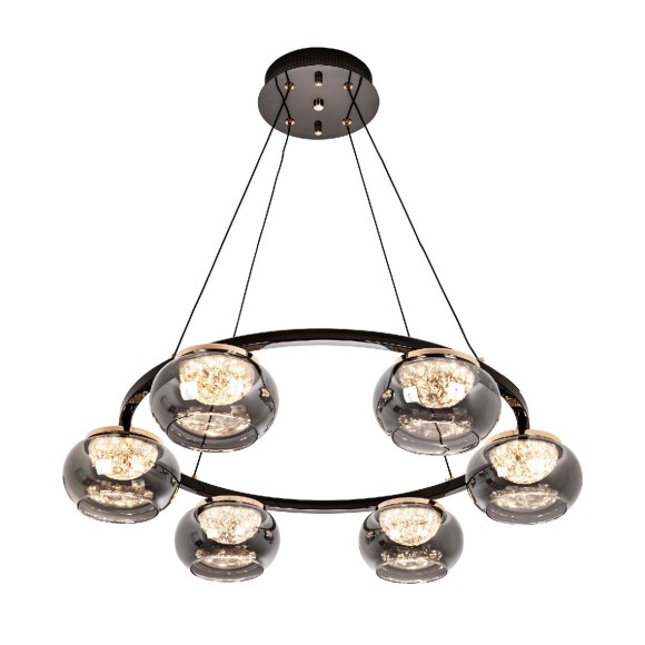 Подвесная светодиодная люстра с пультом управления Modelux MS.2316.650