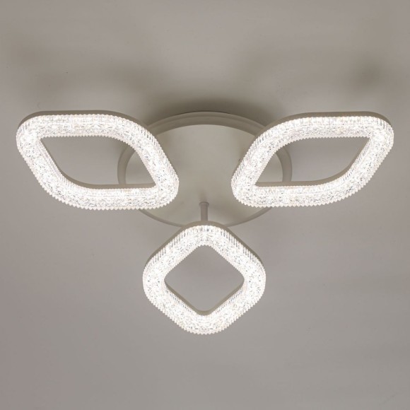 Потолочная светодиодная люстра с пультом управления De Markt Мадлен 424014004