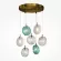 Каскадная люстра Maytoni Frozen MOD254PL-07BS, декоративные элементы крупным планом