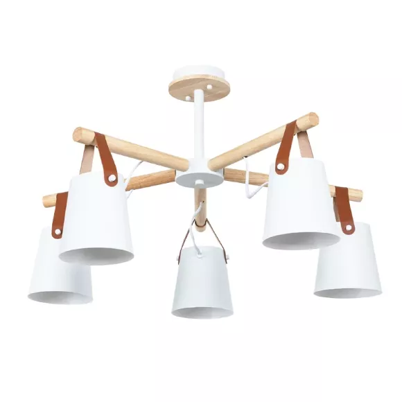 Люстра на штанге Arte Lamp Thomas A7032PL-5WH Люстра на штанге Arte Lamp Thomas A7032PL-5WH