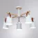 Люстра на штанге Arte Lamp Thomas A7032PL-5WH, Белый, Металл, Скандинавский стиль