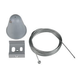 Набор для подвесного монтажа шинопроводов Uniel UFB-H41 SILVER 1 POLYBAG