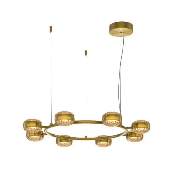 Подвесная светодиодная люстра Maytoni Mind MOD299PL-L80BS3K