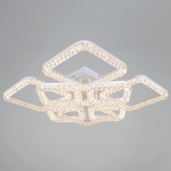 Потолочная люстра с пультом управления Reluce 09848-0.3-4+4A WH