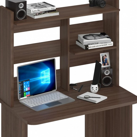 Стол компьютерный Домино Lite СКЛ-Прям100Р+НКЛ-100 MER_SKL-Pryam100Rbez_tumby-NKL-100_SH