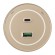 Трековая розетка Arte Milano Am-track-sockets-39 399732TS/USB-Type-C Gold