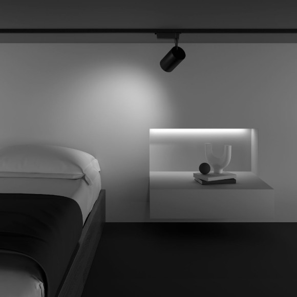 Трековый светильник Maytoni Technical Vuoro TR003-1-15W4K-W-B