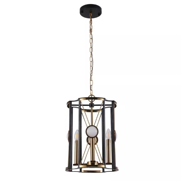 Подвесной светильник Crystal Lux Tandem SP4 D410 Gold Подвесной светильник Crystal Lux Tandem SP4 D410 Gold