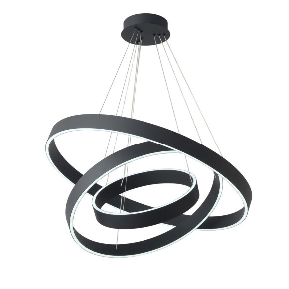 Подвесная люстра Crystal Lux TRON SP158W LED BLACK