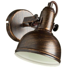 Спот Arte Lamp Martin A5213AP-1BR, E14, 40W, коричневый