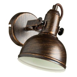 Спот Arte Lamp Martin A5213AP-1BR, E14, 40W, коричневый