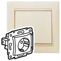 Розетка с/з Legrand Valena Classic 695612