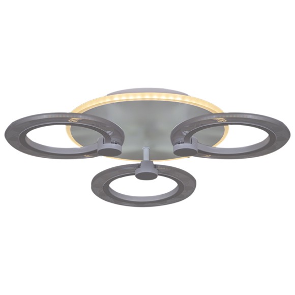 Потолочная светодиодная люстра с пультом управления Reluce 20309-0.3-3+1 WT 57W