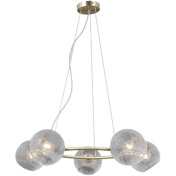 Подвесная люстра Illumico IL0728-5PSQ-24 AB ARIES