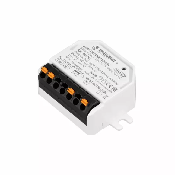 Блок питания Arlight шины SMART-DALI-302-72-SUF (230V, 200mA) (IARL, IP20 Пластик) 060702