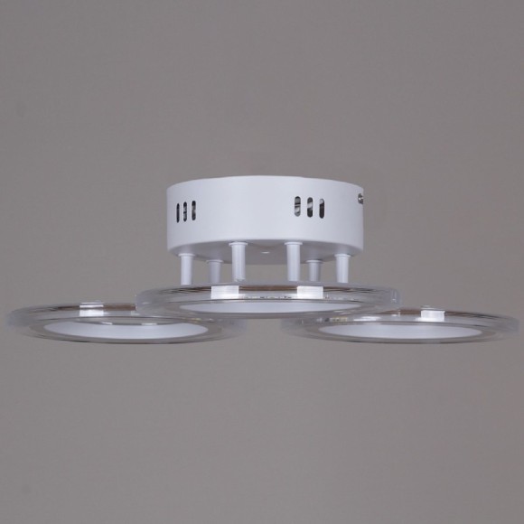 Потолочная светодиодная люстра с пультом управления Reluce 09812-3.3-03A WH