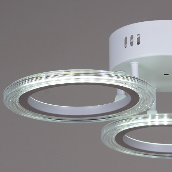 Потолочная светодиодная люстра с пультом управления Reluce 09812-3.3-03A WH