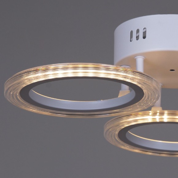 Потолочная светодиодная люстра с пультом управления Reluce 09812-3.3-03A WH