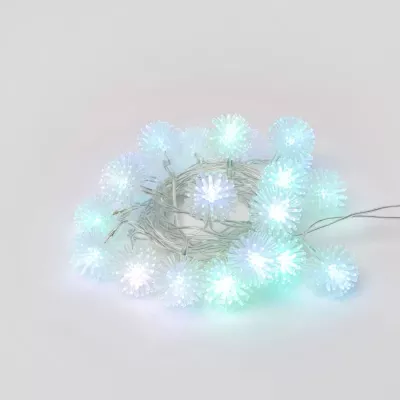 Светодиодная гирлянда (07921) Uniel Шарики 220V разноцветный ULD-S0280-020/DTA RGB IP20 BALLS
