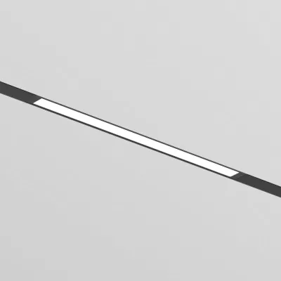 Трековый однофазный светильник Denkirs Simple Linear DK8104-BK