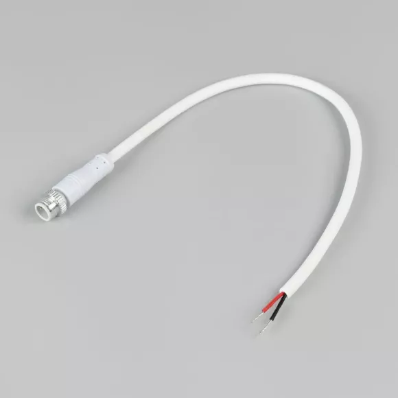 Коннектор питания Arlight ARL-WAVE-1615-CON-POWER-MALE-2PIN-WHT (IP67 Пластик) 059759, Белый, Россия Коннектор питания Arlight ARL-WAVE-1615-CON-POWER-MALE-2PIN-WHT (IP67 Пластик) 059759, Белый, Россия
