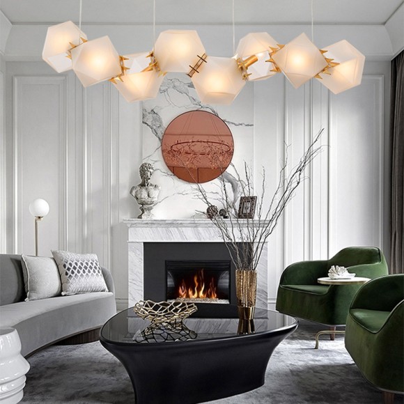 Подвесная люстра ImperiumLoft Gabriel Scott Welles Glass 123396-22