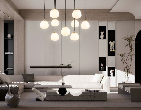 Каскадная люстра Ambrella Light High Light Modern LH51001