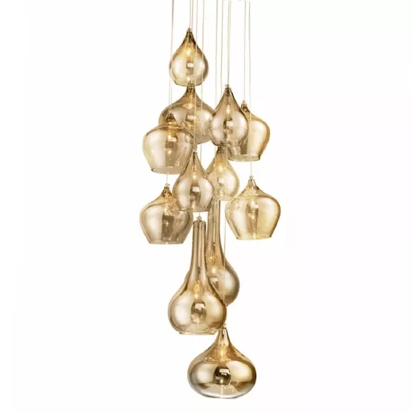 Подвесной светильник Delight Collection KG0944P KG0944P-12 brown Подвесной светильник Delight Collection KG0944P KG0944P-12 brown