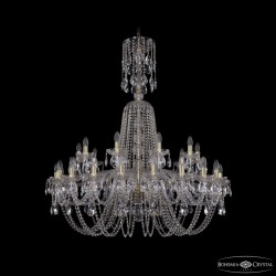Подвесная люстра Bohemia Ivele Crystal 1402/20+10/400/XL-130 G