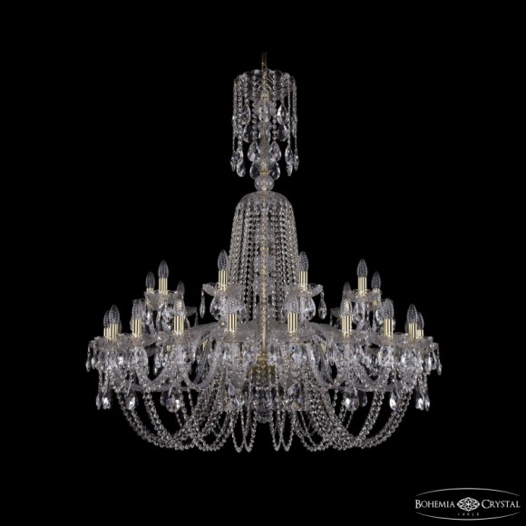 Подвесная люстра Bohemia Ivele Crystal 1402/20+10/400/XL-130 G